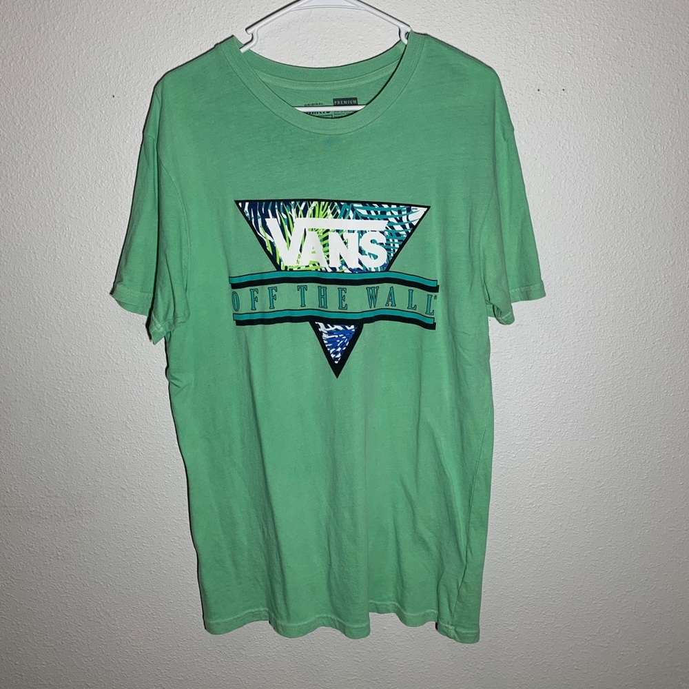 Vans Mint Green Basic Graphic Tee